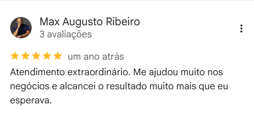 Mensagem de Max Augusto Ribeiro